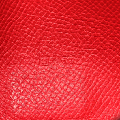 Hermes Epsom Bearn Gusset Wallet Rose Jaipur 9 of 10