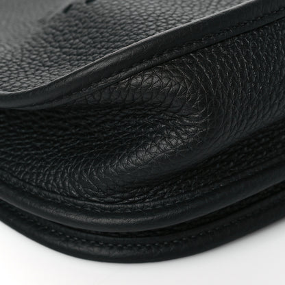 Hermes Taurillon Clemence Evelyne III PM Black 9 of 11