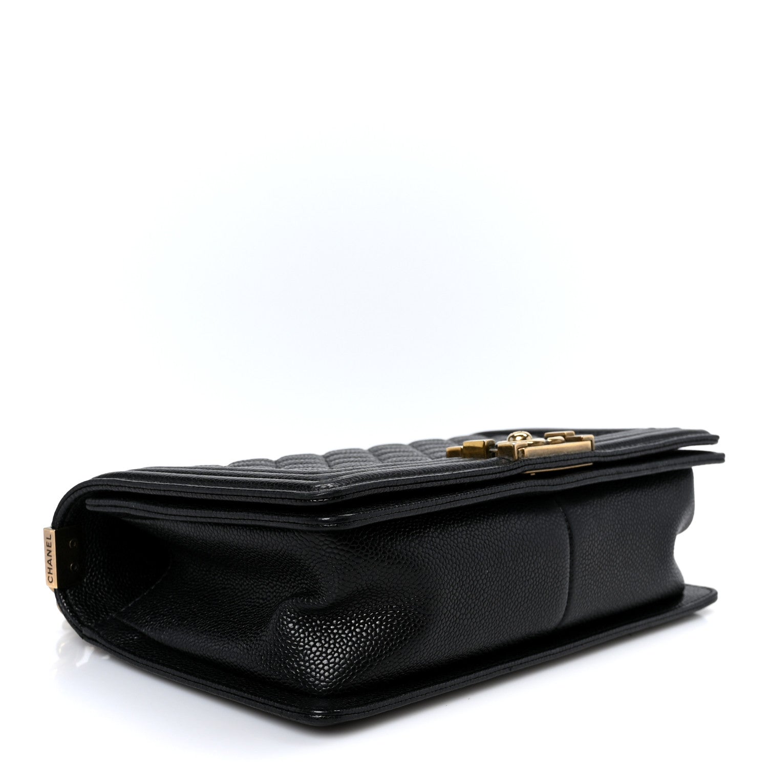Chanel Caviar Quilted Medium Boy Flap Black 3 of 9