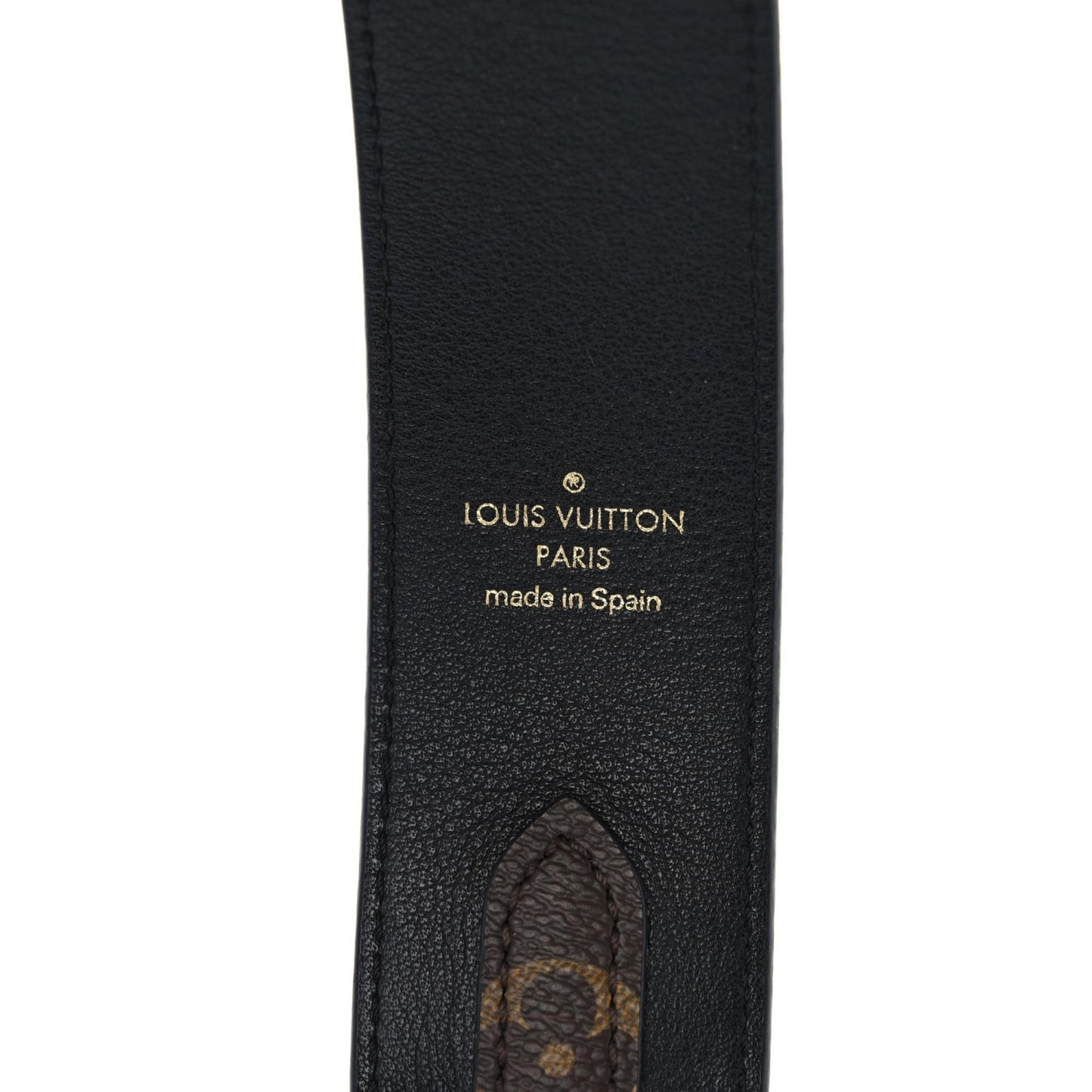 Monogram Bandouliere Shoulder Strap Black