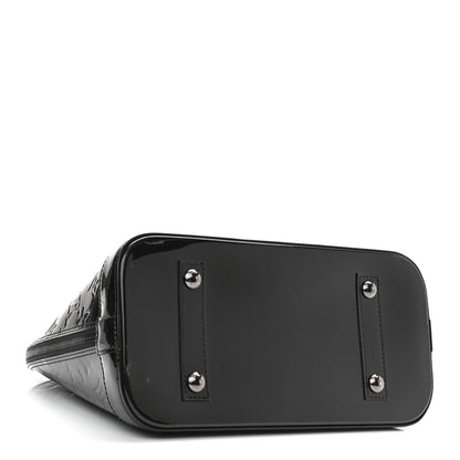 Louis Vuitton Vernis Alma PM Noir Magnetique 4 of 9