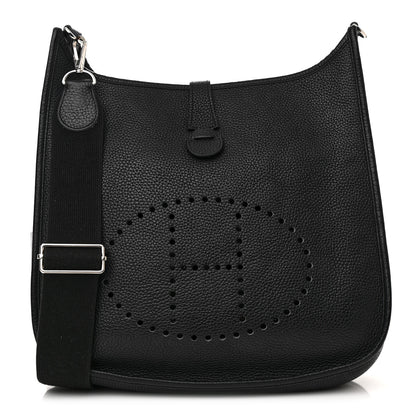 Hermes Taurillon Clemence Evelyne III Black 1 of 11