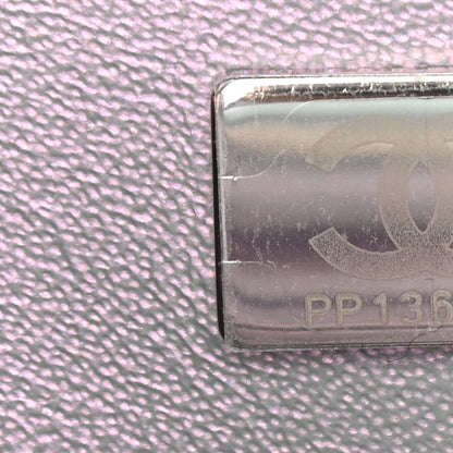 Chanel Iridescent Calfskin Quilted Mini Rectangular Flap Light Purple 7 of 10