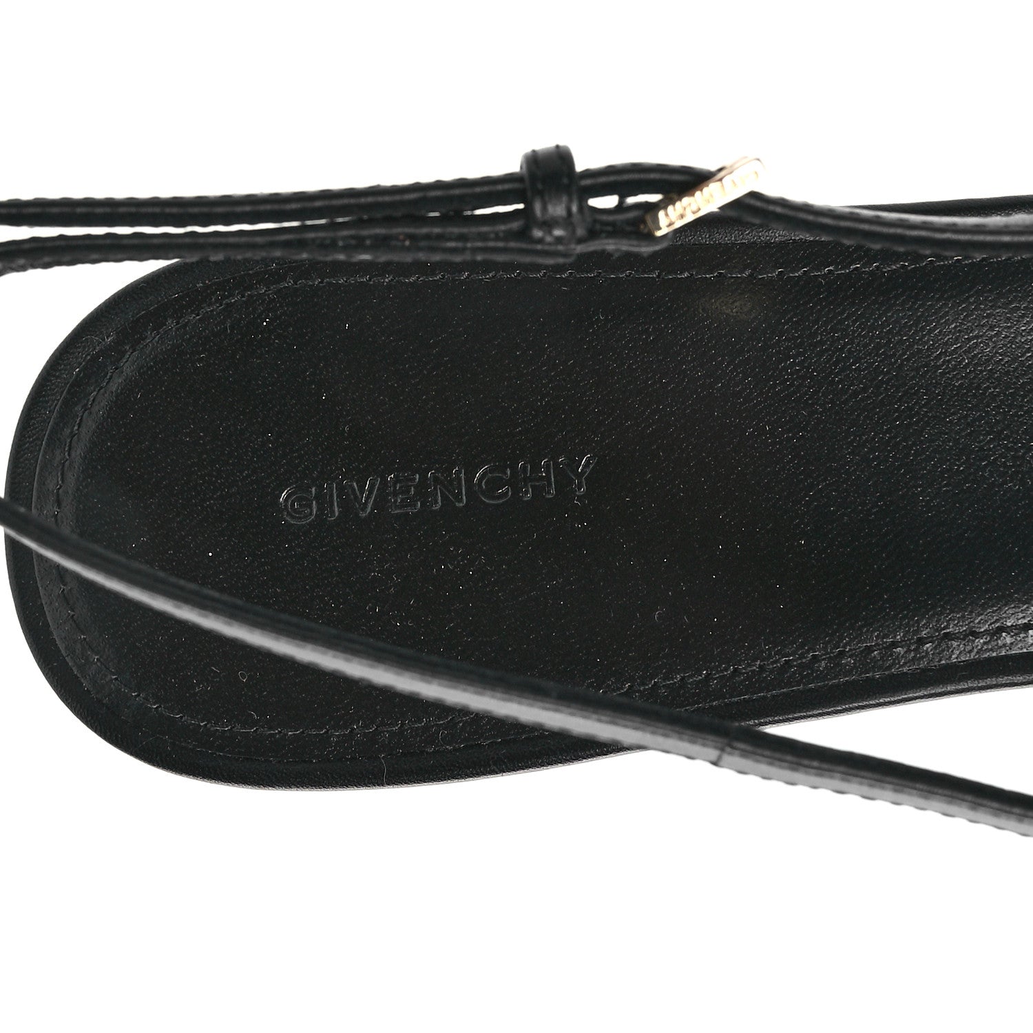 Givenchy Calfskin G Cube 50mm Slingback Pumps 38 Black 7 of 8