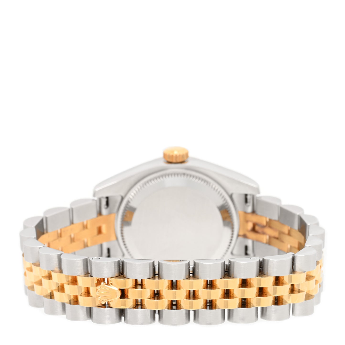 Stainless Steel 18K Yellow Gold Diamond 26mm Oyster Perpetual Datejust Watch Champagne 179173