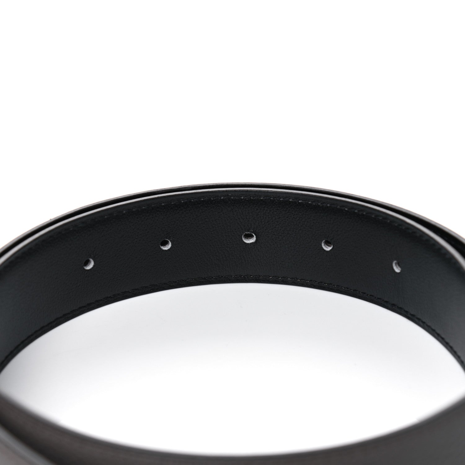 Hermes Togo 32mm H d'Ancre Belt 100 40 Etain Black 3 of 5