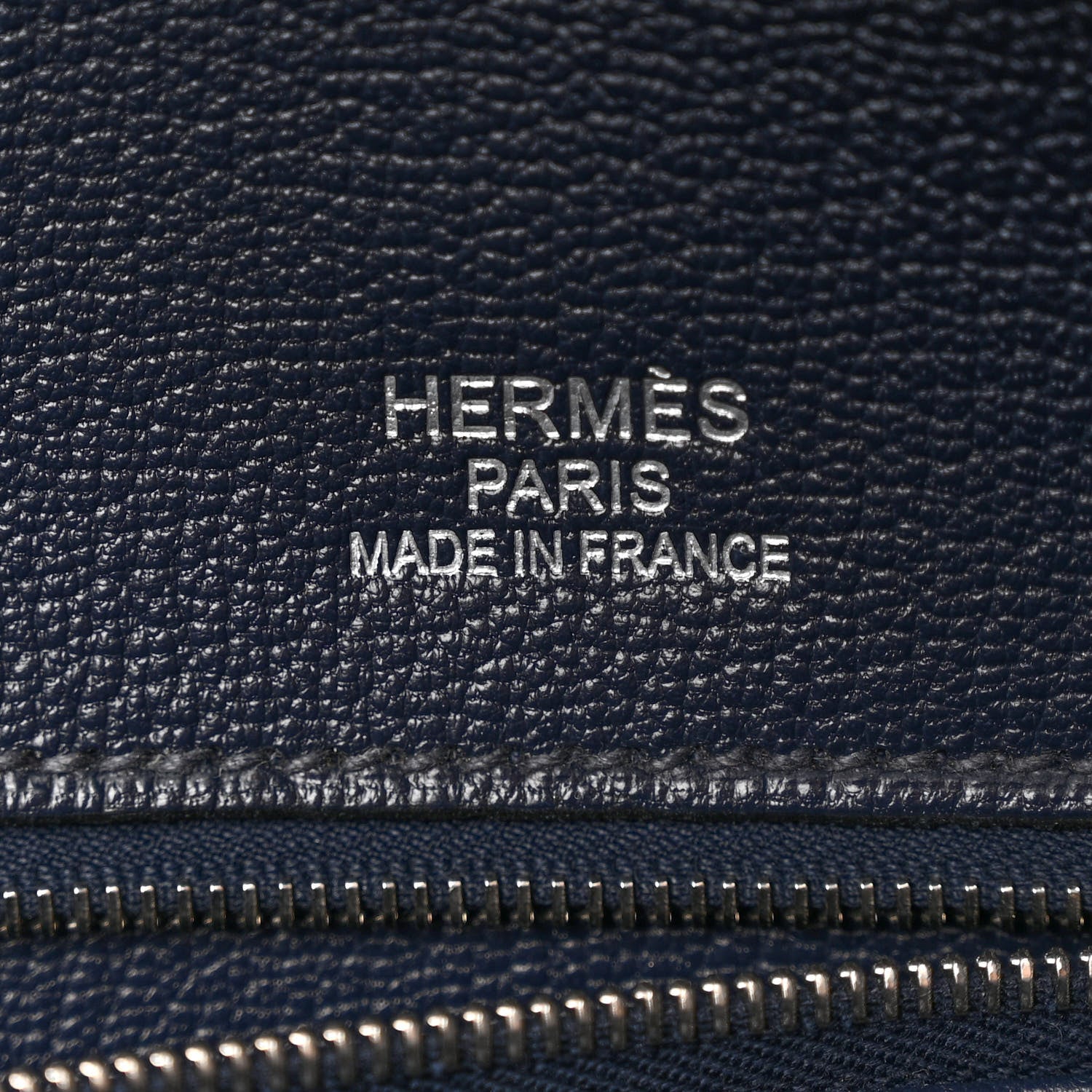 Hermes Fjord Barenia Crinoline Club Birkin 35 Bleu Indigo 6 of 13