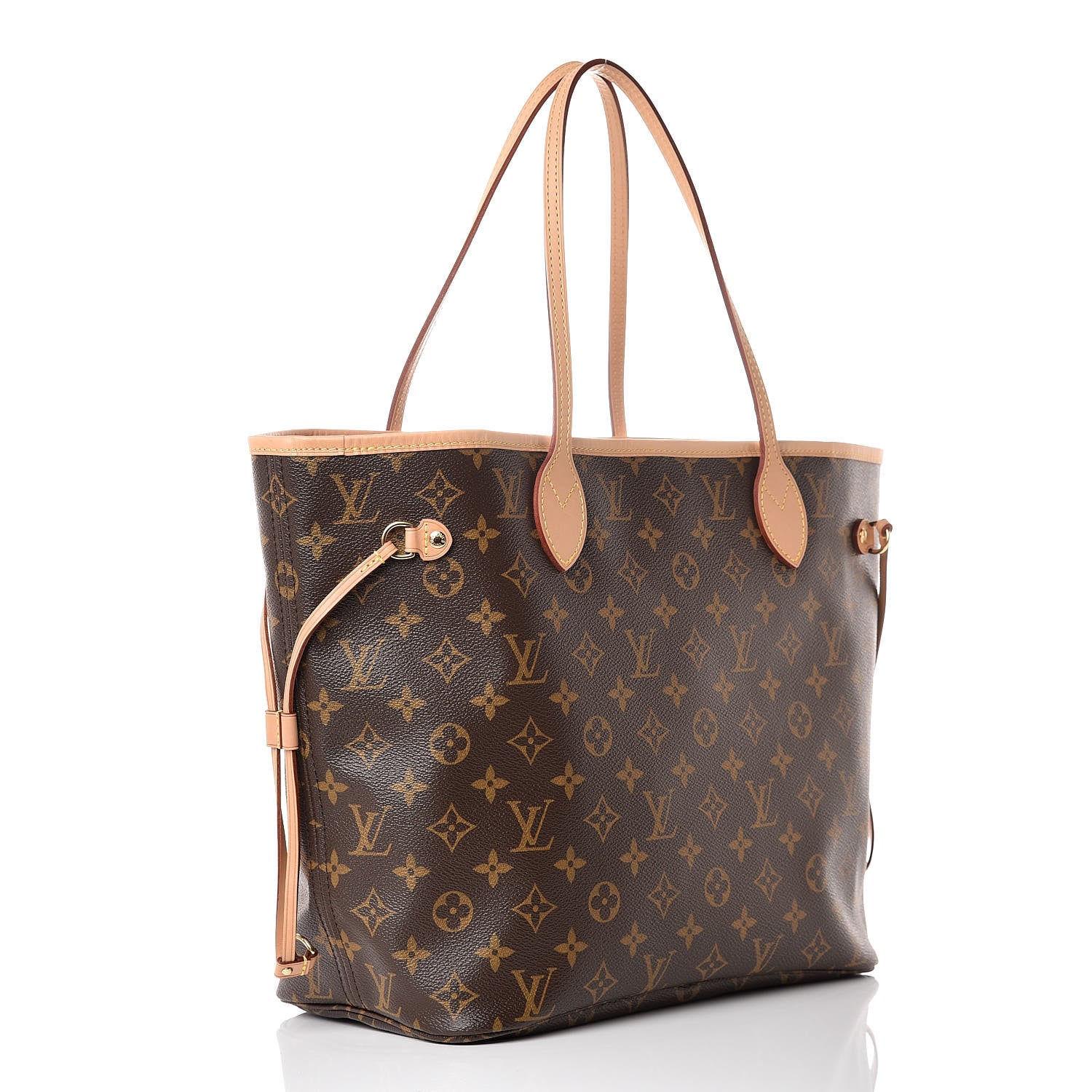 Louis Vuitton Monogram Neo Neverfull MM Abricot 4 of 12