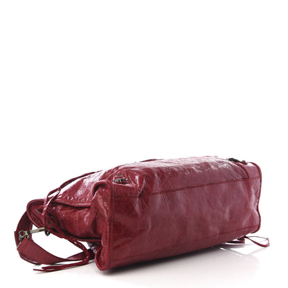 Balenciaga Agneau Classic Hardware City Bordeaux 3 of 8
