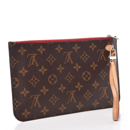 Louis Vuitton Monogram Neverfull MM GM Pochette Cherry 3 of 9