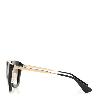 Prada Acetate Cinema Sunglasses SPR 09Q Black 3 of 8