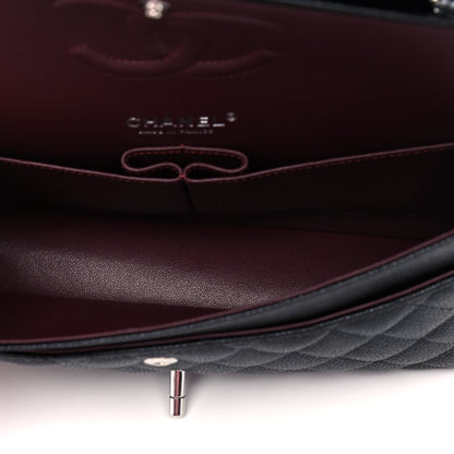 Chanel Caviar Quilted Medium Double Flap Black 5 of 10