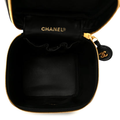 Chanel Caviar Vanity Cosmetic Case Black 5 of 11