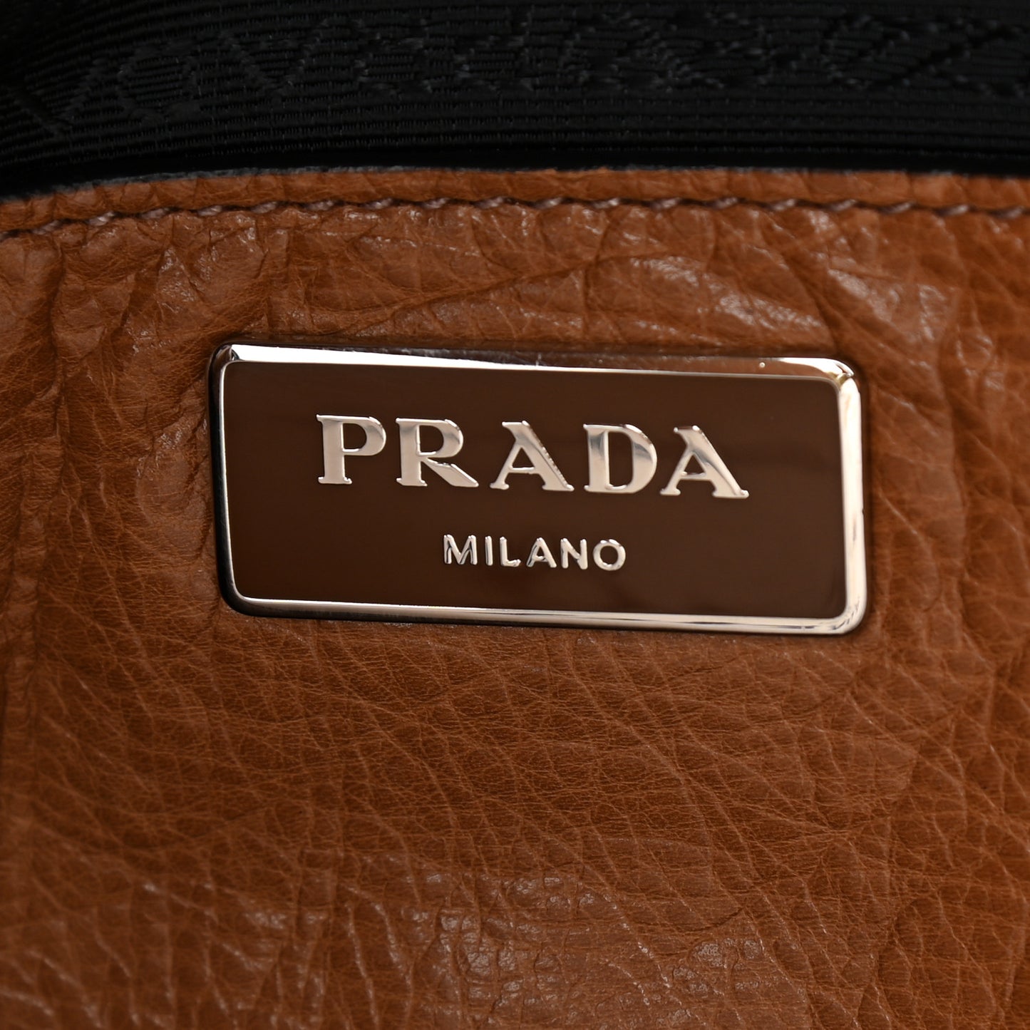 Glace Calf Twin Pocket Tote Cannella