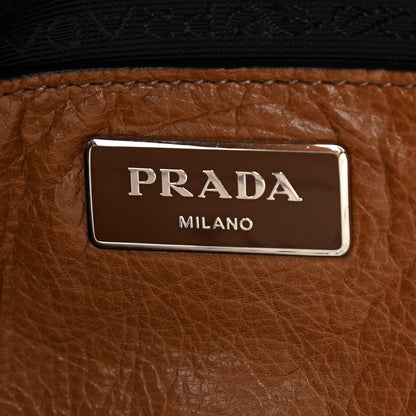 Prada Glace Calf Twin Pocket Tote Cannella 6 of 16