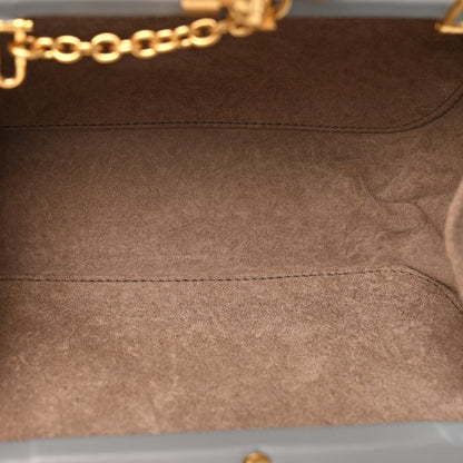 Bottega Veneta Nappa Intrecciato Chain Knot Clutch Sterling 5 of 10