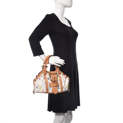 Louis Vuitton Monogram Multicolor Theda GM White 2 of 9