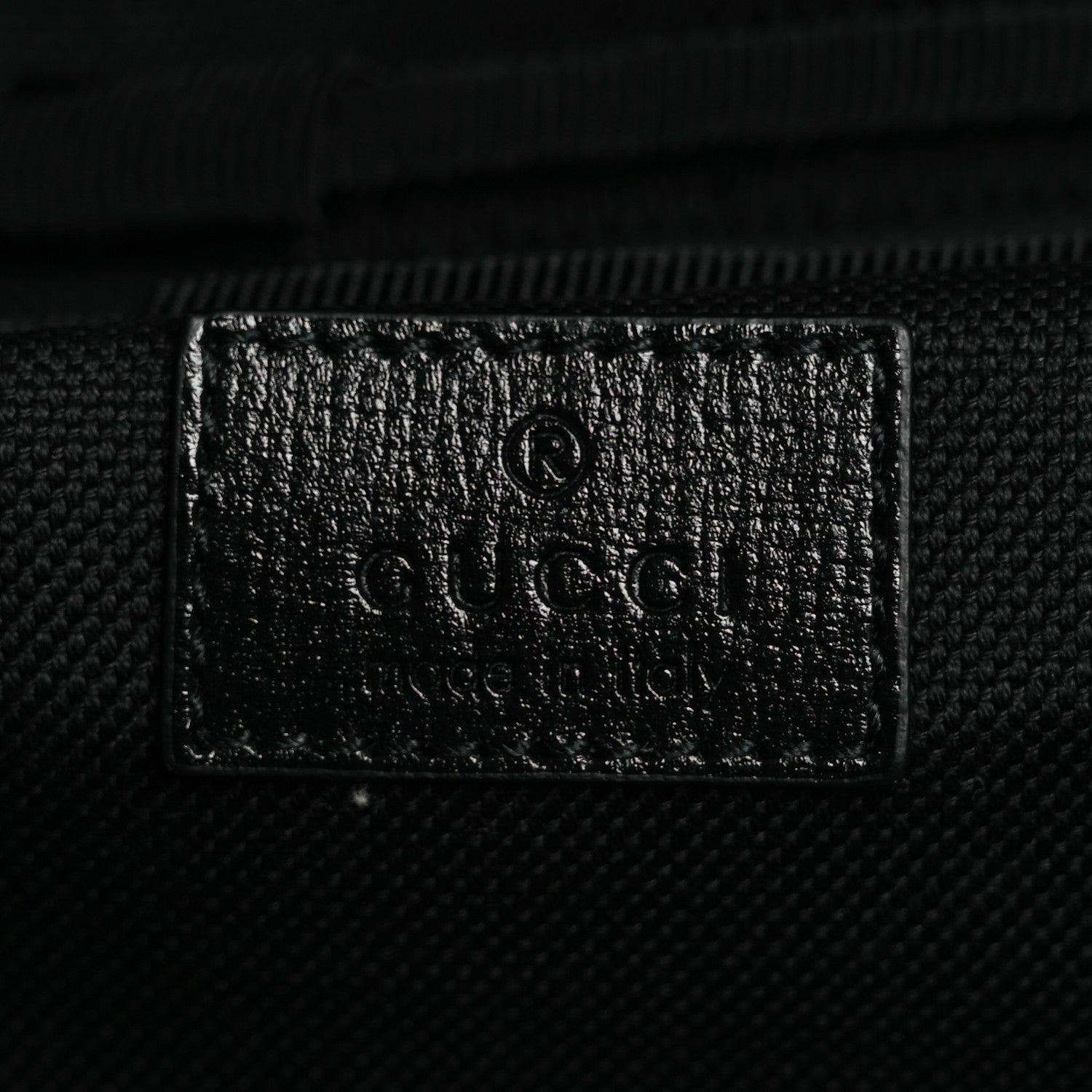 Gucci GG Supreme Monogram Large Four Wheel Suitcase Black Grey 5 of 10