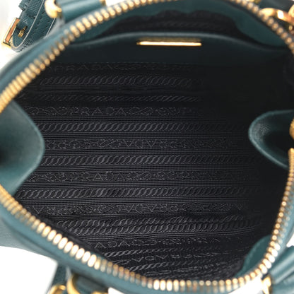 Prada Saffiano Lux Mini Promenade Tote Ottanio 8 of 11