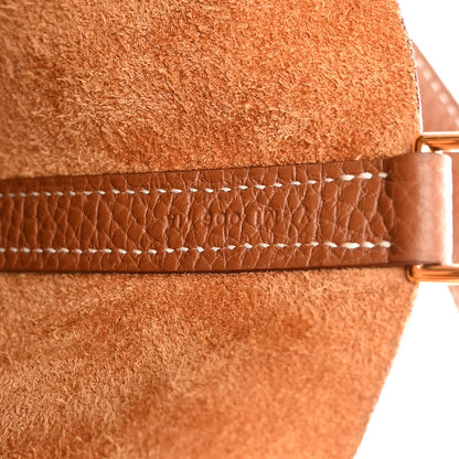 Hermes Taurillon Clemence Picotin Lock 18 PM Gold 7 of 11