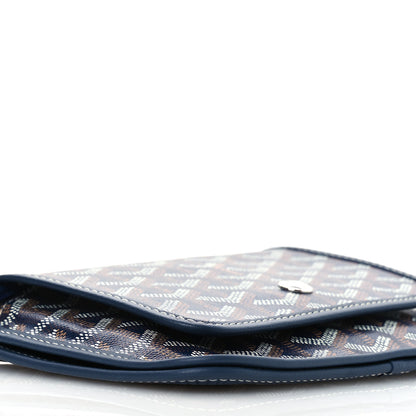 Goyard Goyardine Plumet Wallet Clutch Navy 7 of 8