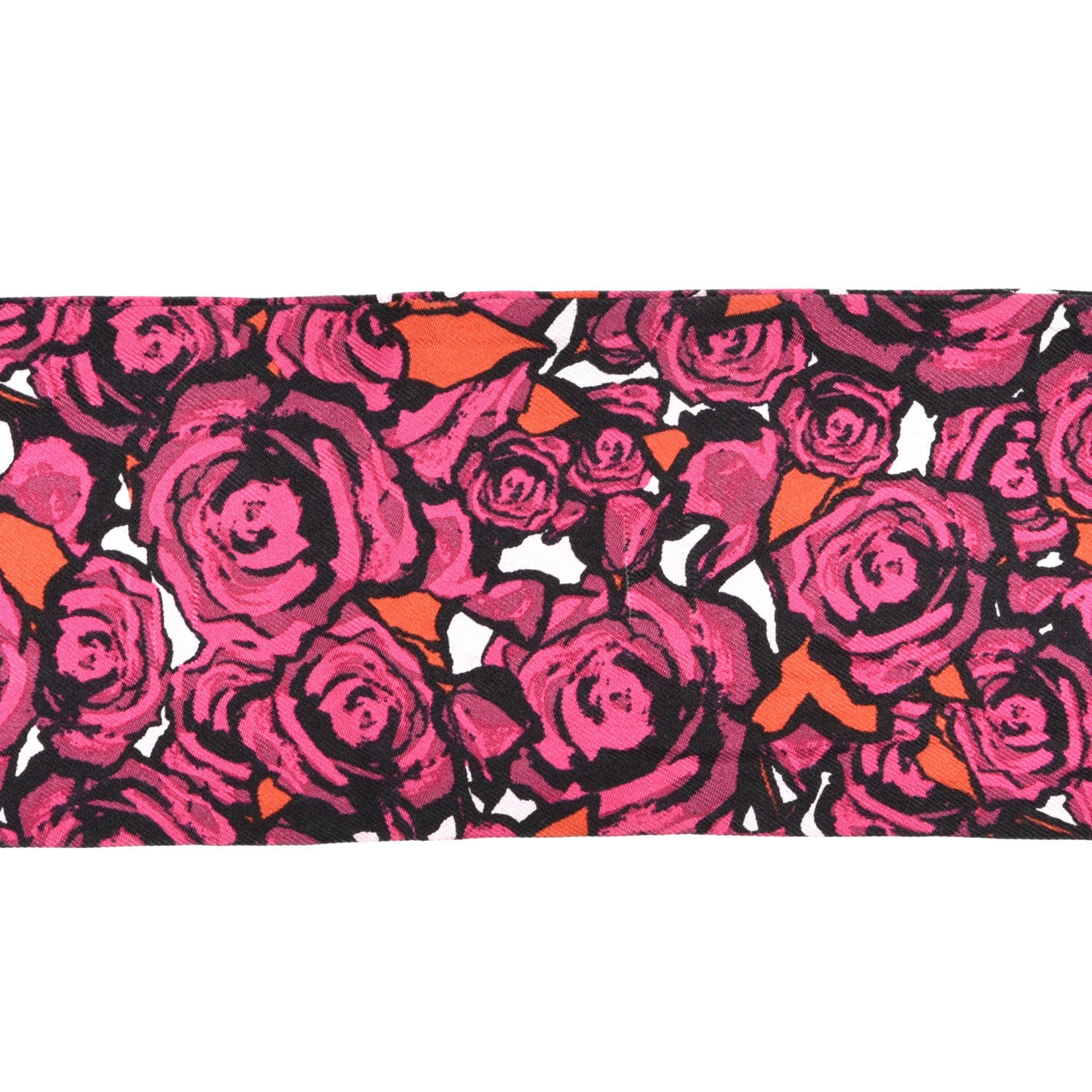 Louis Vuitton Silk Rock'n'Roses Bandeau Berry 6 of 6