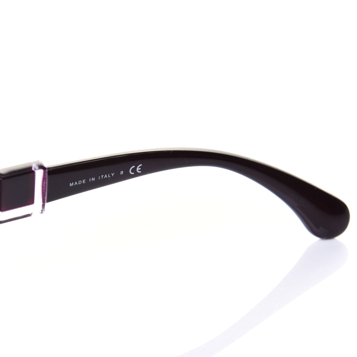 Acetate Pearl Butterfly Sunglasses 5445-H-A Dark Red