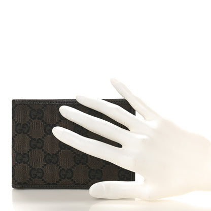 Gucci Monogram Bi-Fold Wallet Brown 2 of 9