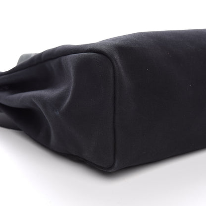 Hermes Toile Vache Calfskin Herbag 39 Black 6 of 10