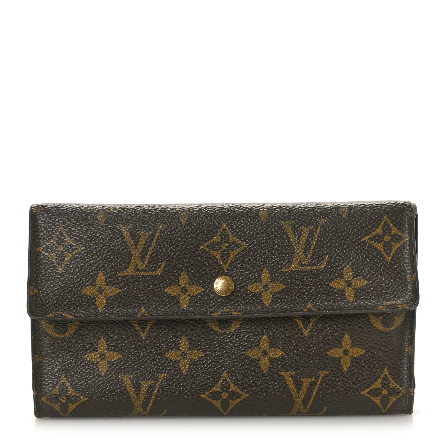 Louis Vuitton Monogram Porte Tresor International Wallet 1 of 12