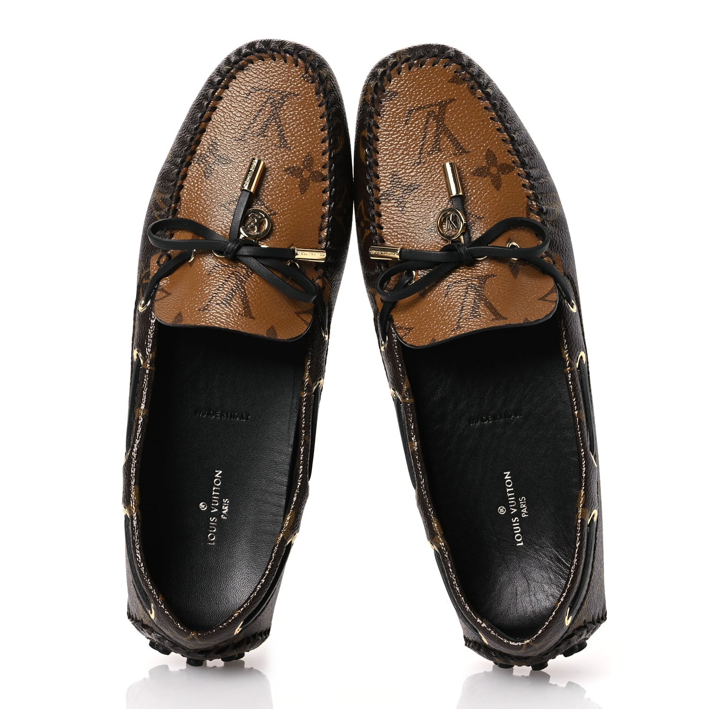 Patent Reverse Monogram Gloria Loafers 39
