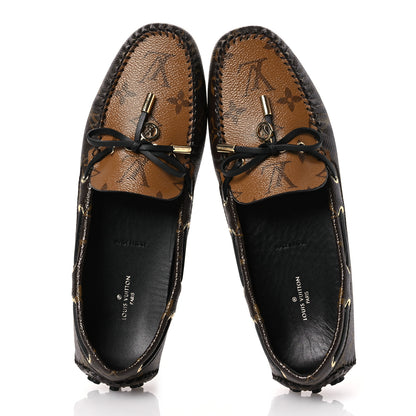 Louis Vuitton Patent Reverse Monogram Gloria Loafers 39 2 of 10