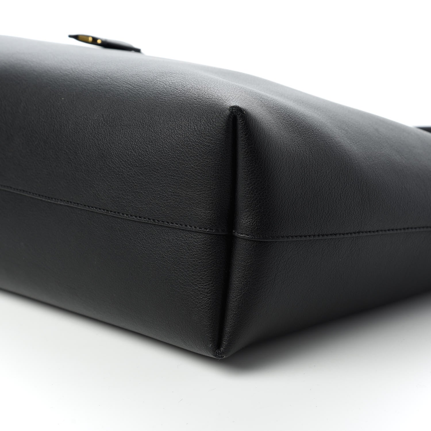 Saint Laurent Calfskin Large Shopping Tote Black 7 of 14