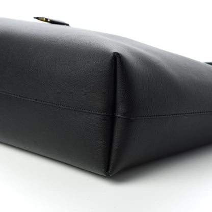 Saint Laurent Calfskin Large Shopping Tote Black 7 of 14