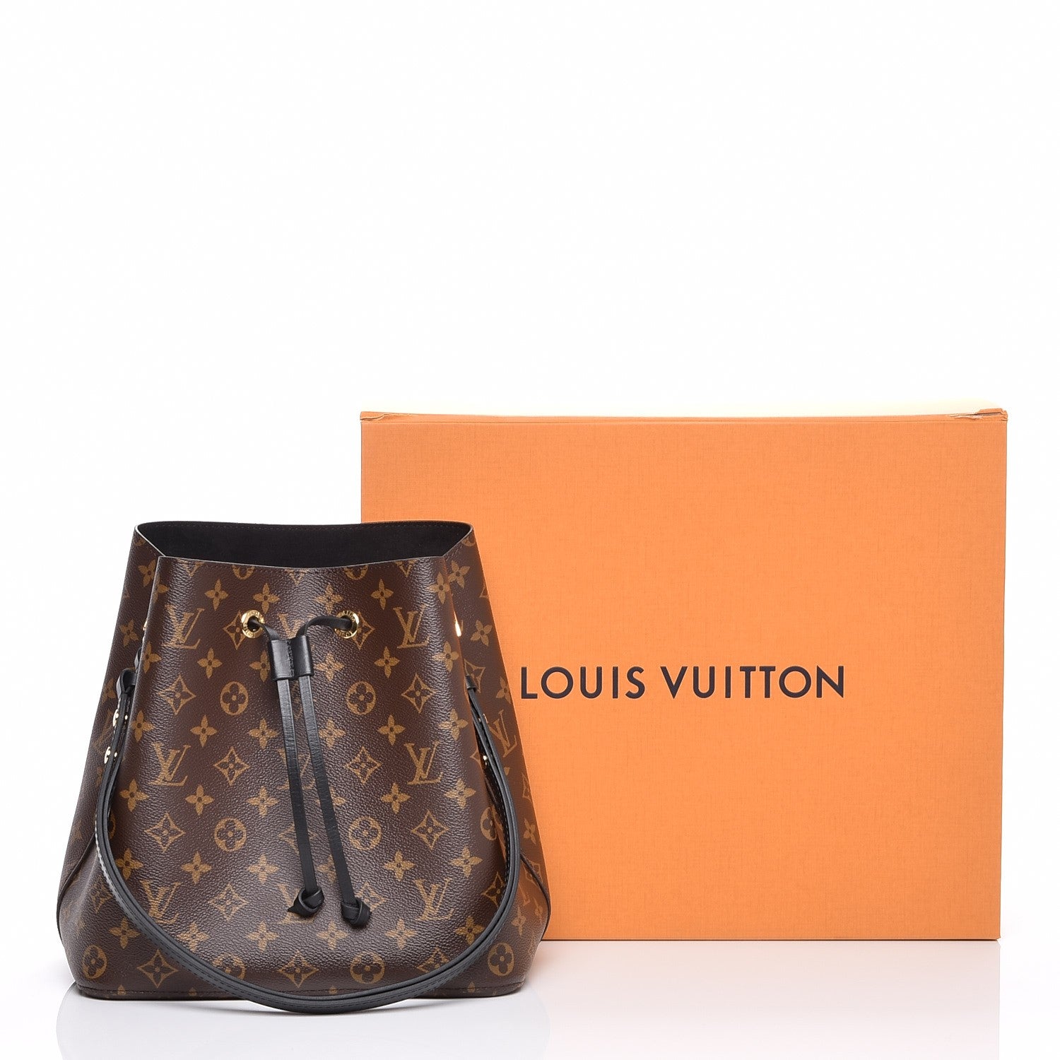 Louis Vuitton Monogram Neonoe MM Black 9 of 9