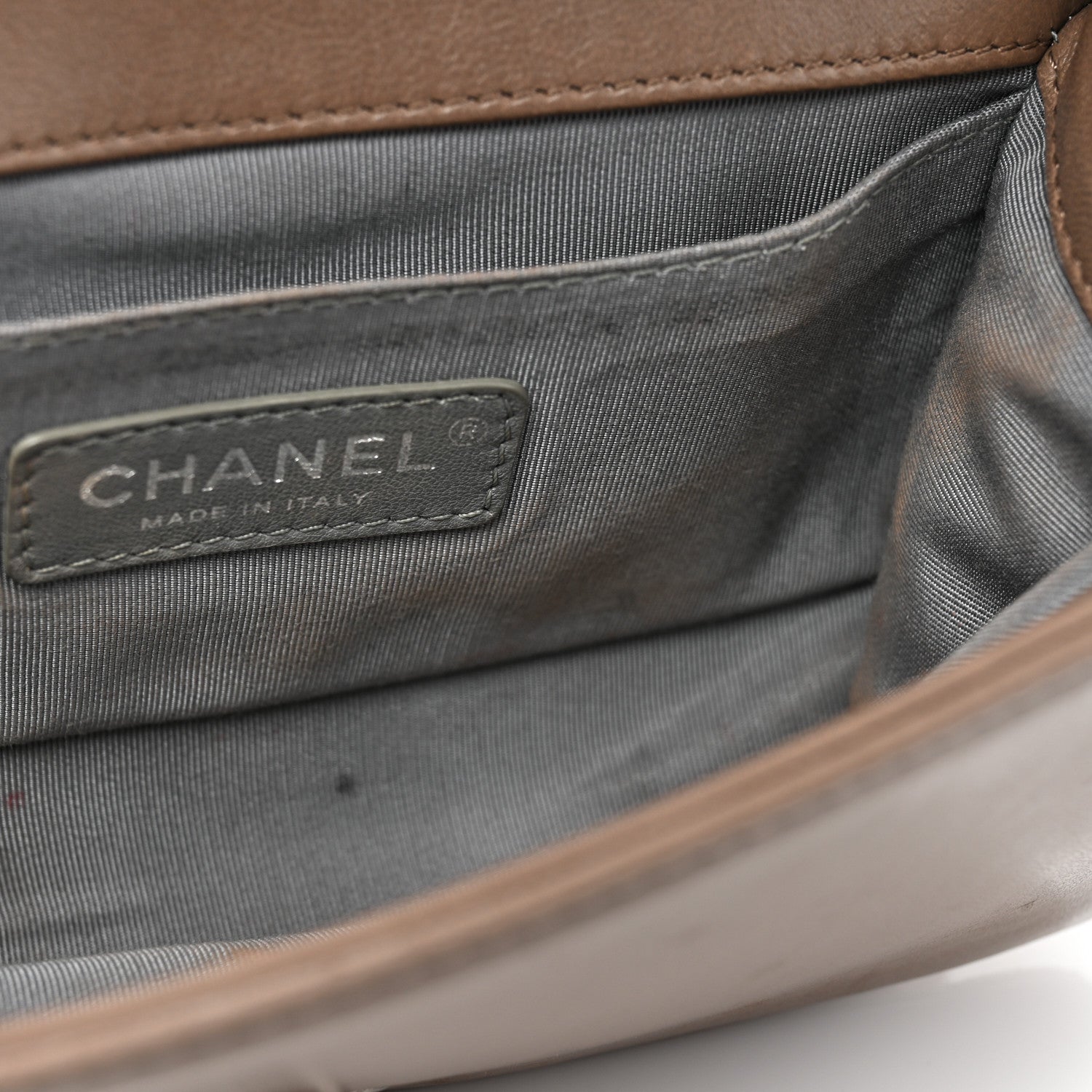 Chanel Velvet Quilted Small Boy Flap Beige 9 of 18
