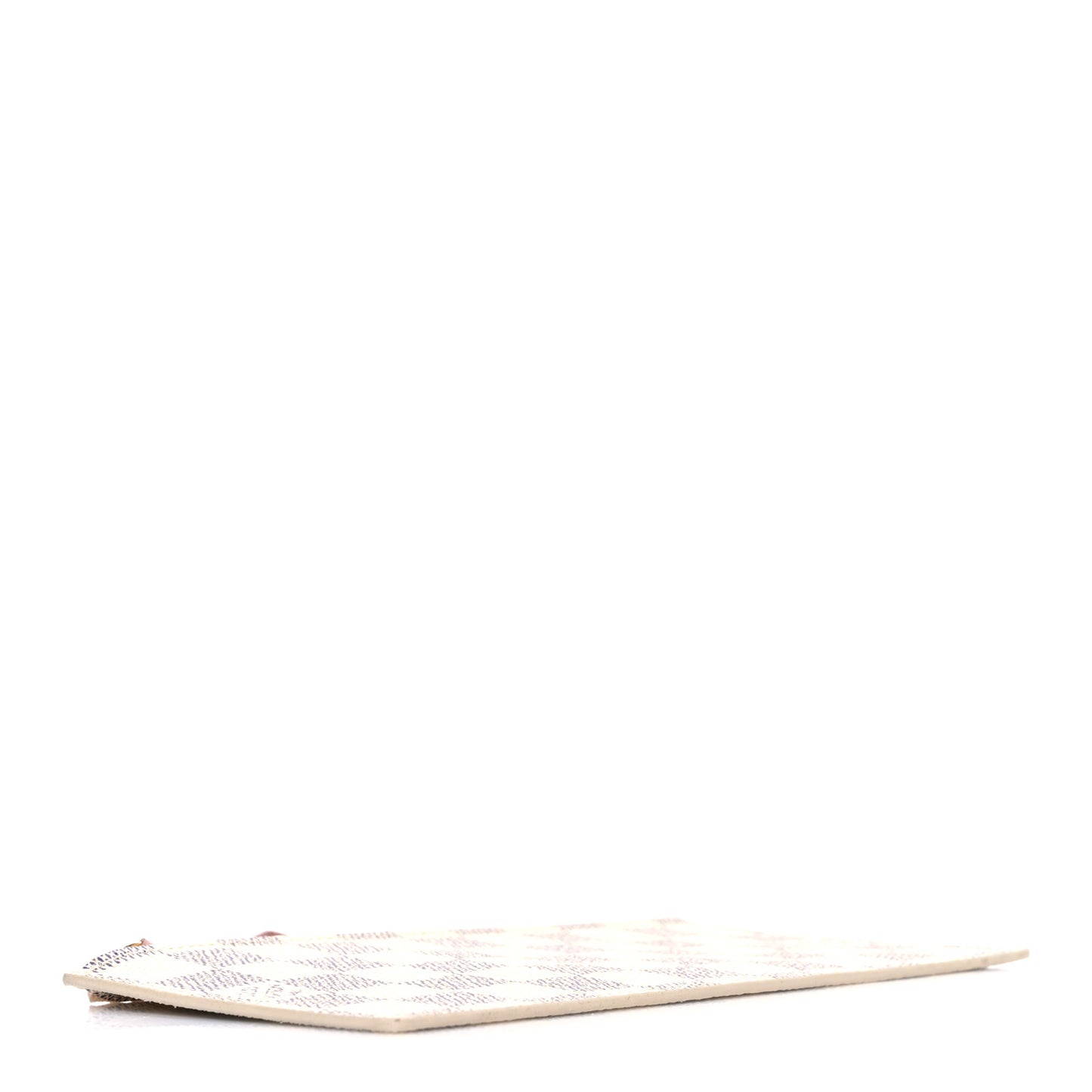 Damier Azur Felicie Chain Wallet Zippered Insert Rose Ballerine