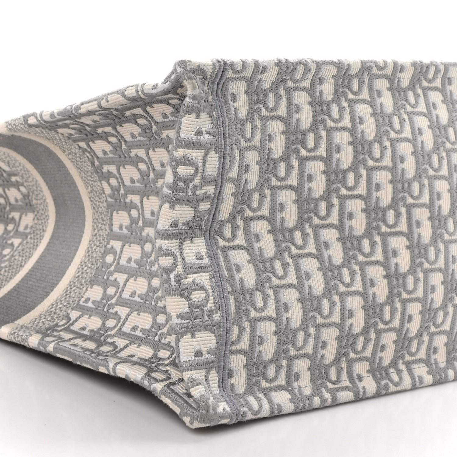 Christian Dior Oblique Large Book Tote Grey 9 of 10