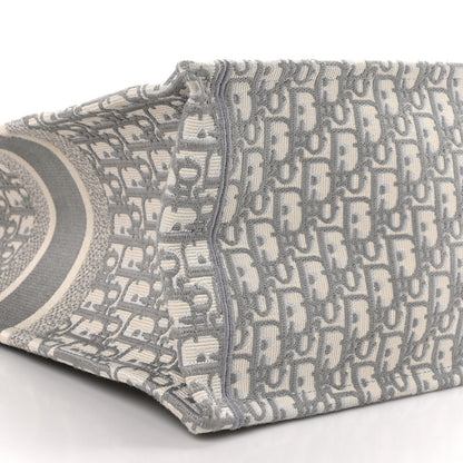 Christian Dior Oblique Large Book Tote Grey 9 of 10