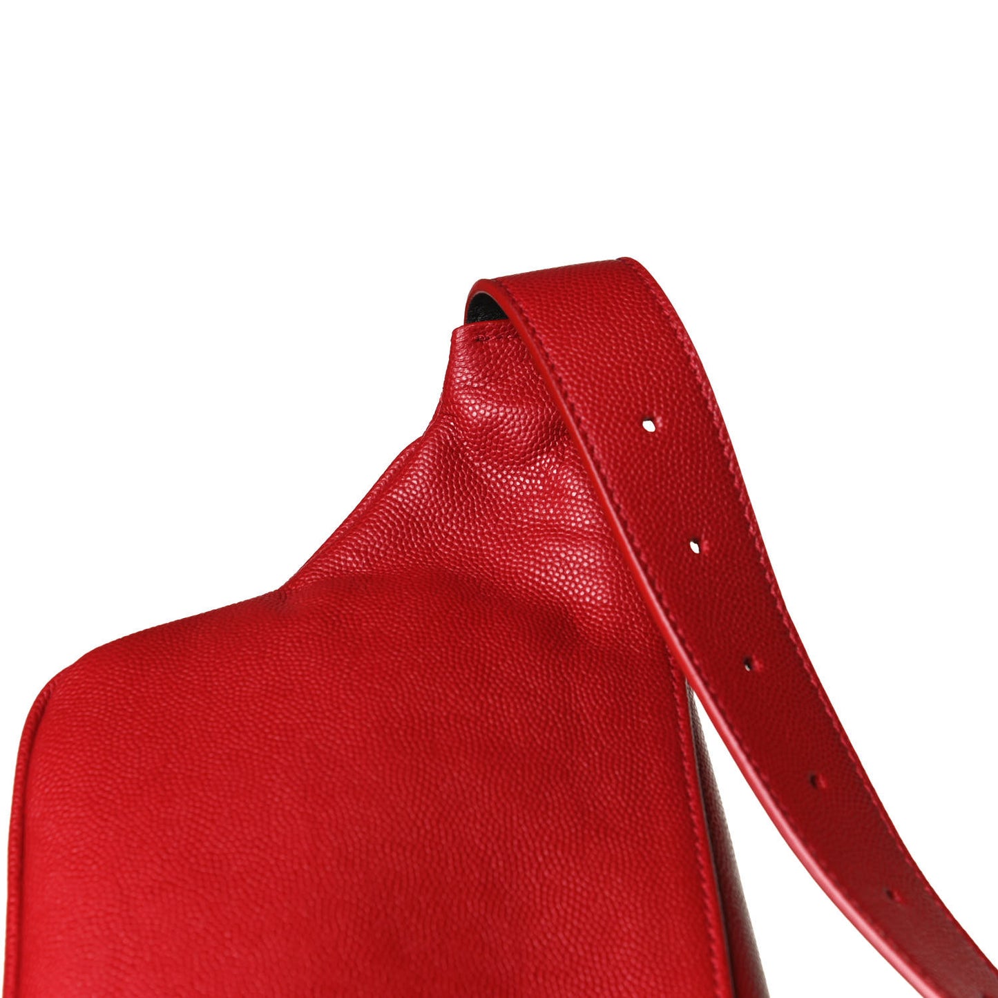 Grain De Poudre Monogram Belt Bag Rouge Eros