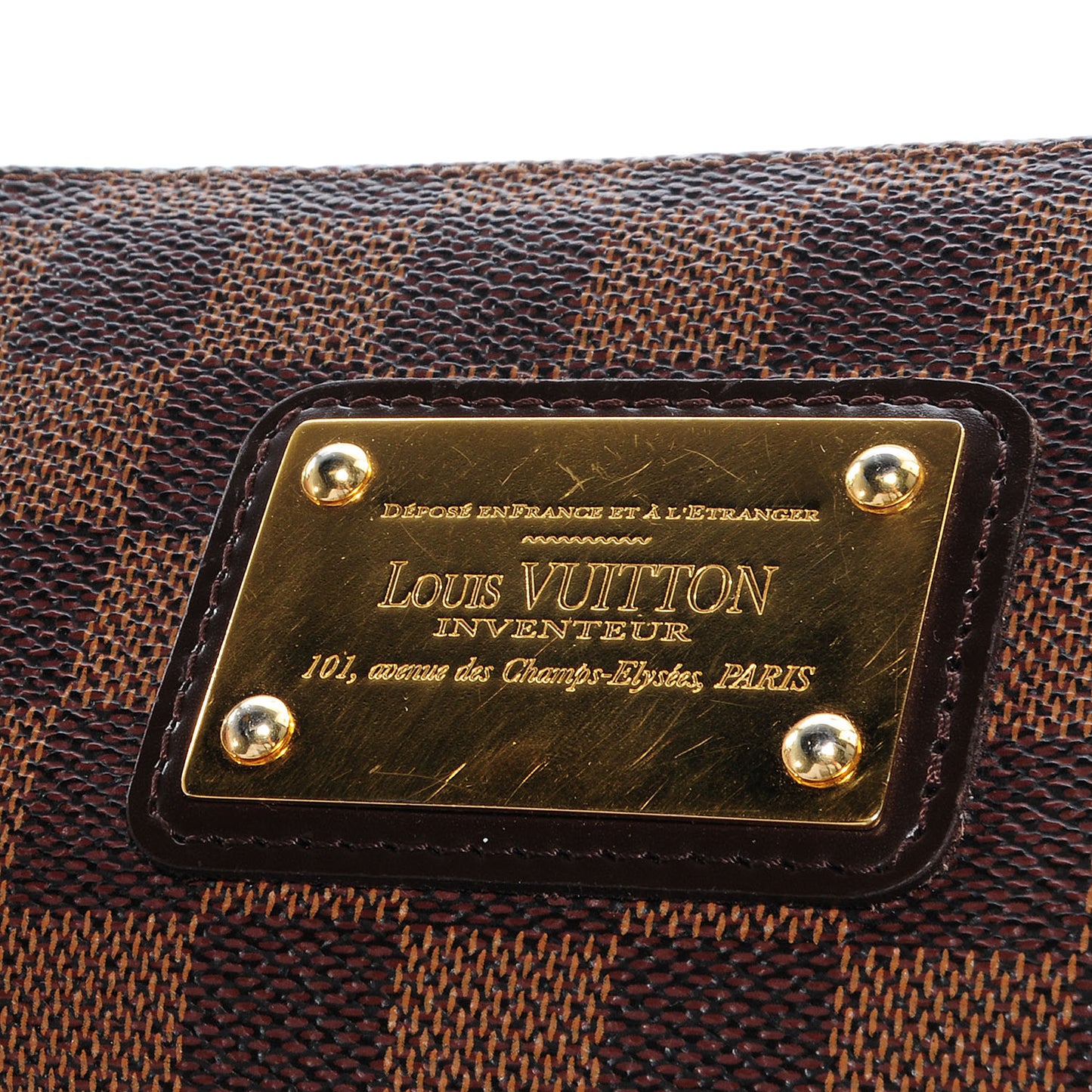 Damier Ebene Eva Clutch
