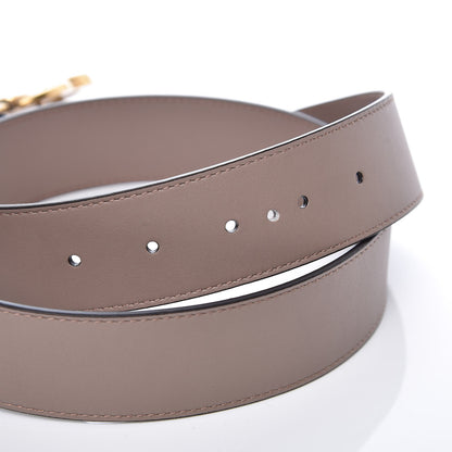 Gucci Calfskin Double G 40mm Belt 85 34 Porcelain Rose 7 of 7