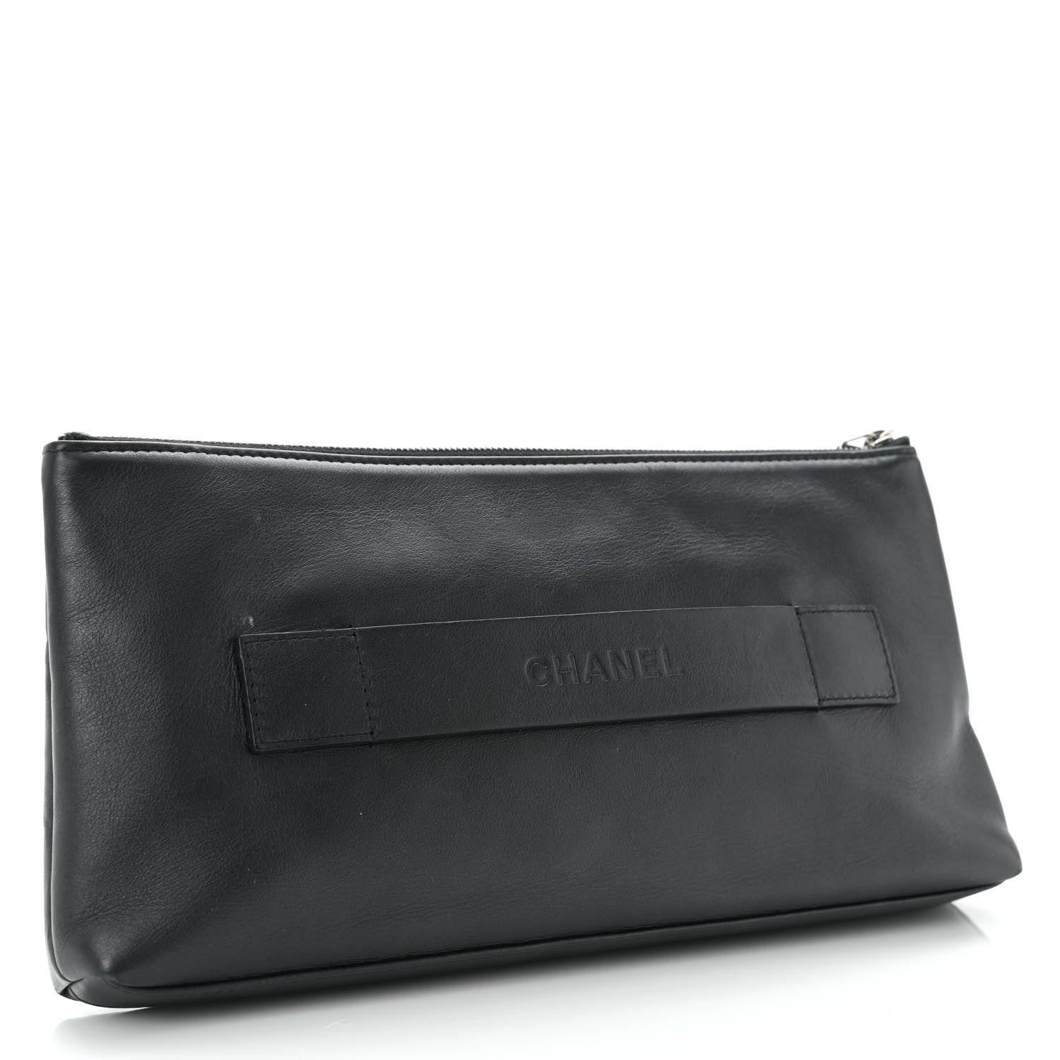 Chanel Metallic Calfskin Keyboard Pouch Black 3 of 10