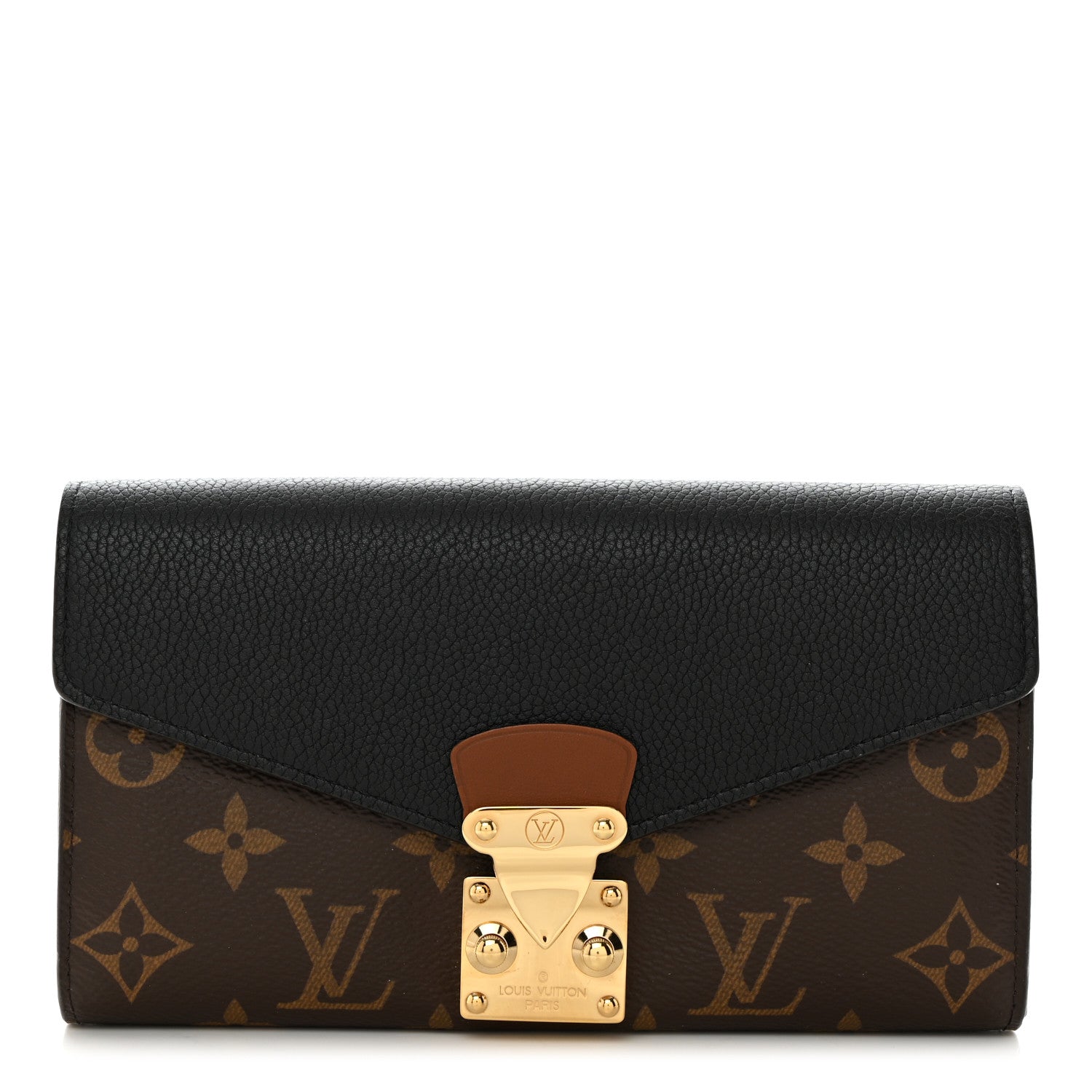 Louis Vuitton Monogram Pallas Wallet Black 1 of 6