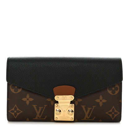 Louis Vuitton Monogram Pallas Wallet Black 1 of 6
