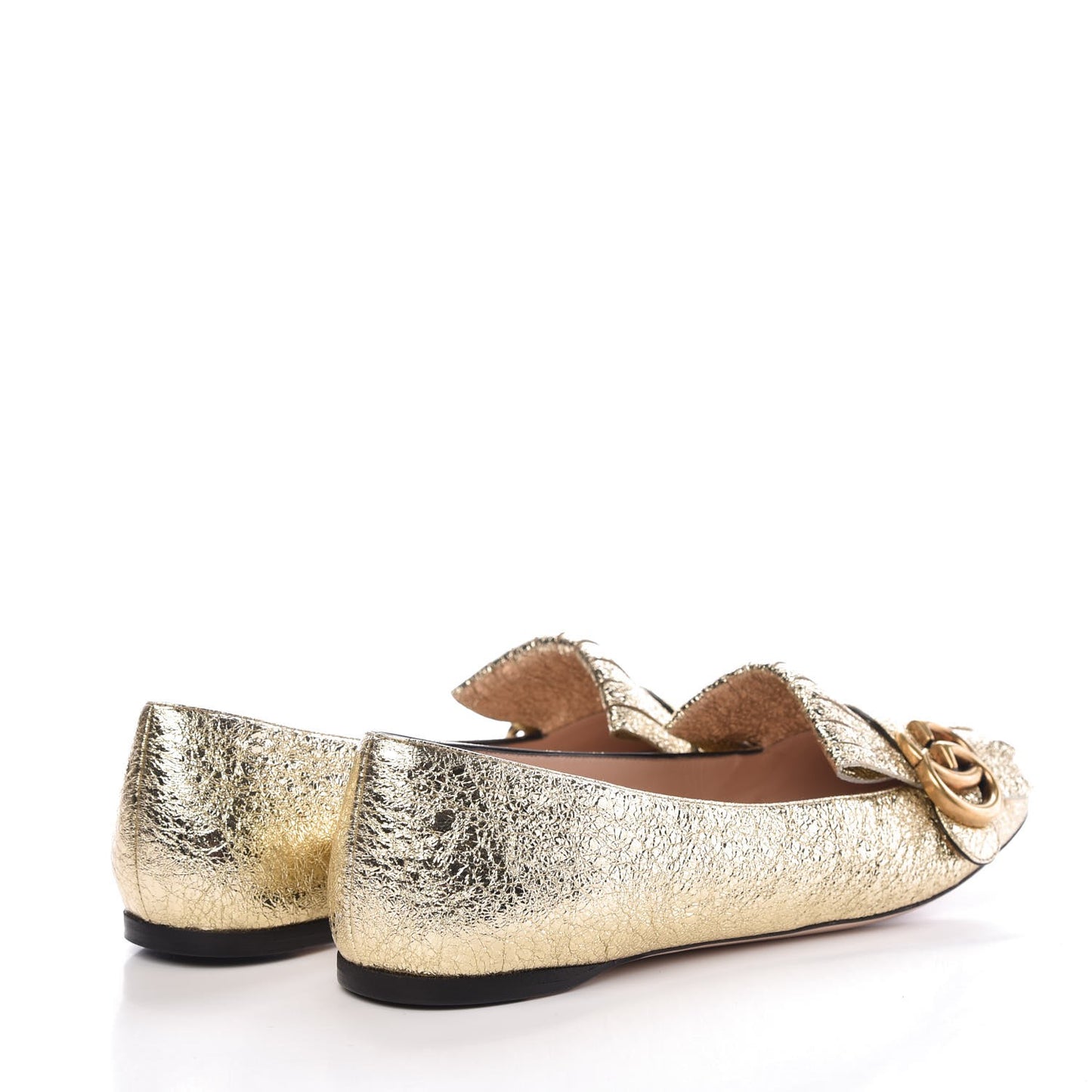 Galassia GG Marmont Fringe Flats 38 Platino