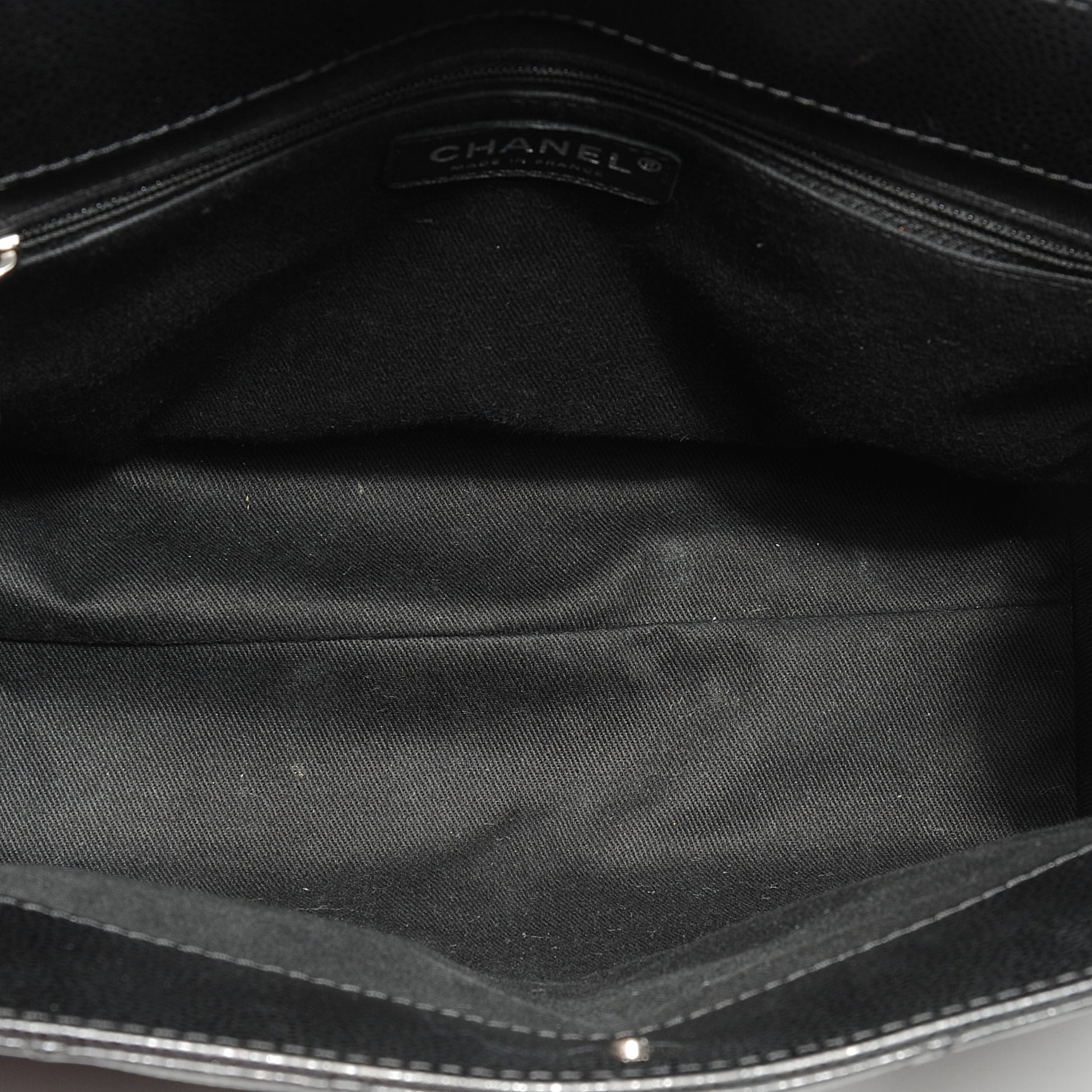 Chanel Caviar Timeless CC Shopping Tote Black 6 of 8