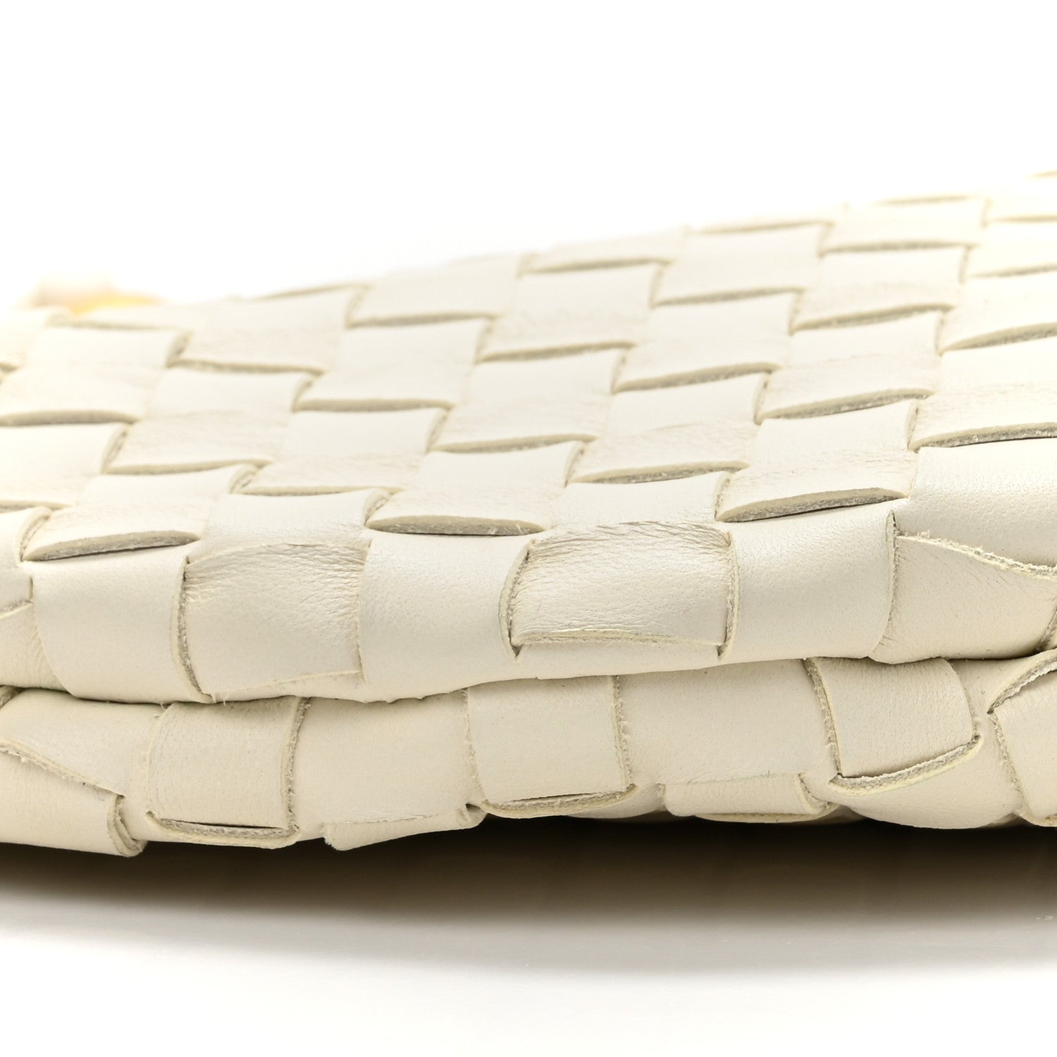 Bottega Veneta Nappa Intrecciato Medium Turn Pouch White 9 of 10