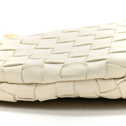 Bottega Veneta Nappa Intrecciato Medium Turn Pouch White 9 of 10