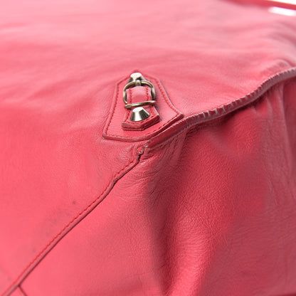 Balenciaga Veau Papier A4 Zip Around Tote Rouge Grenade 12 of 15